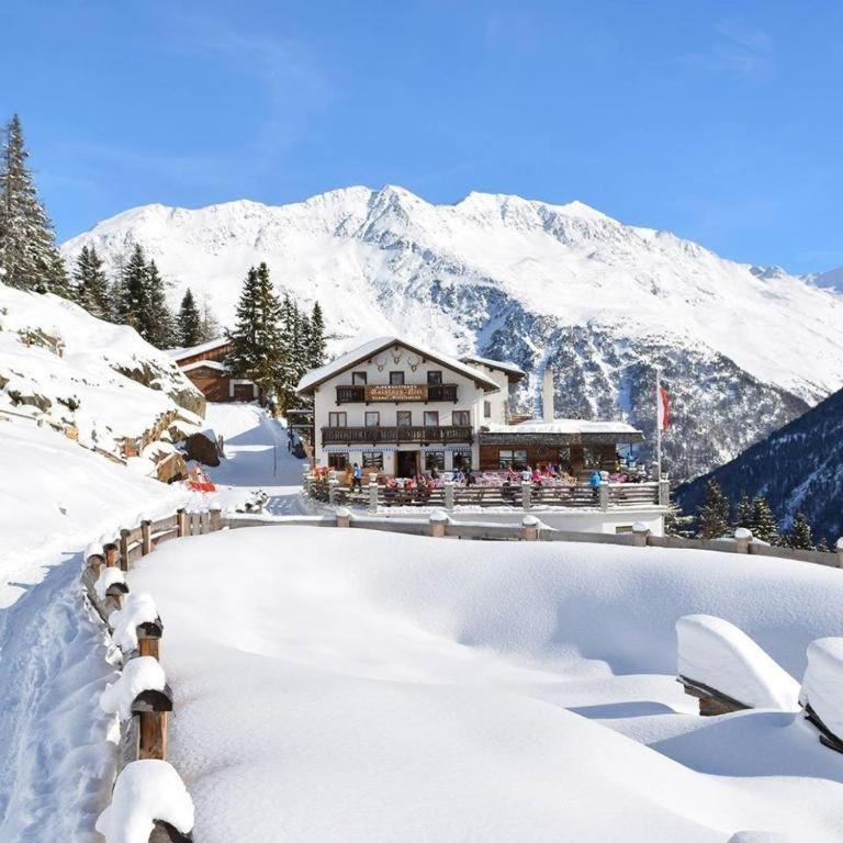 Hotel Alpengasthof Gaislach Alm Sölden Exterior foto